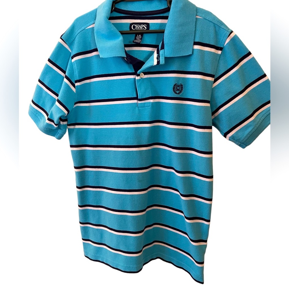 Chaps boys polo, size Large.